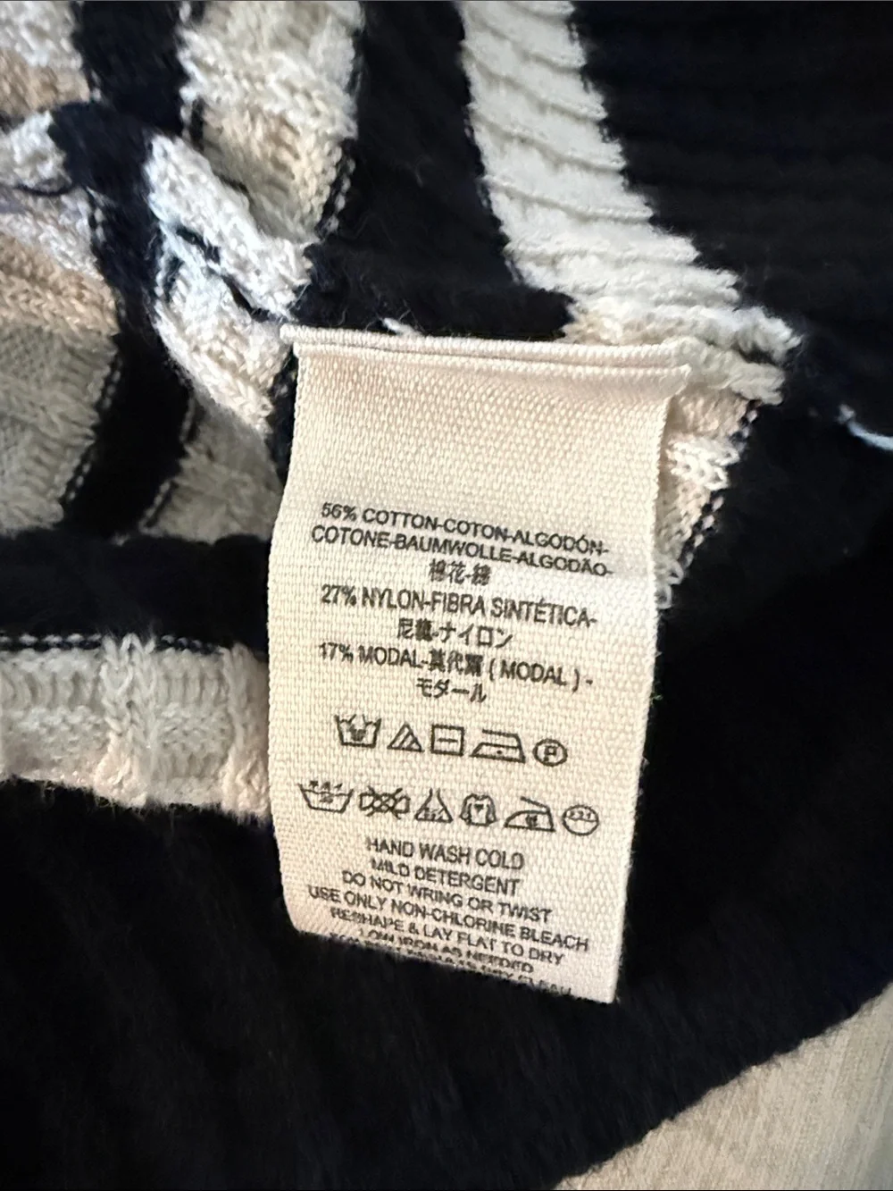 Free People Gidget Striped V-Neck Knit Dress in Multi-Color Size M